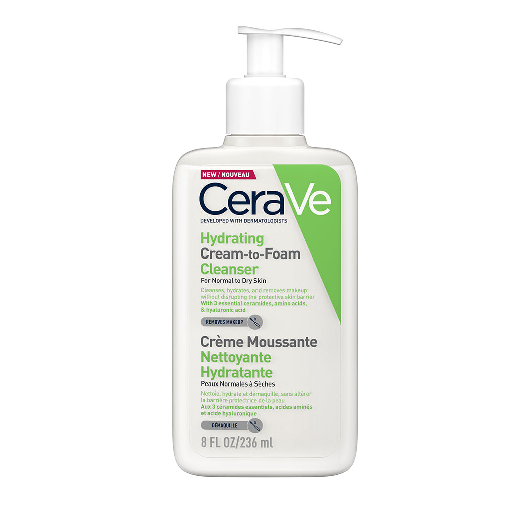 Cerave Hydrating Cream to Foam Cleanser ( Normal to Dry)