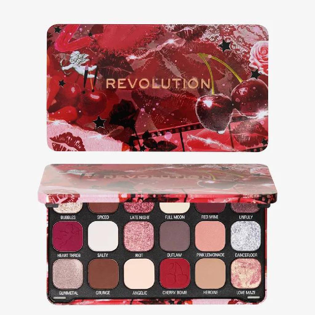 Revolution Forever Flawless Palette Cherry Rebel Red