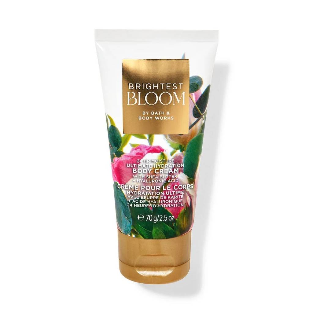 Bath and Body Works Brightest Bloom Body Cream 70G (Mini Size)
