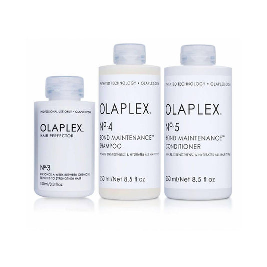 Olaplex Set (No. 3 + No. 4 + No. 5+ Hair Brush)