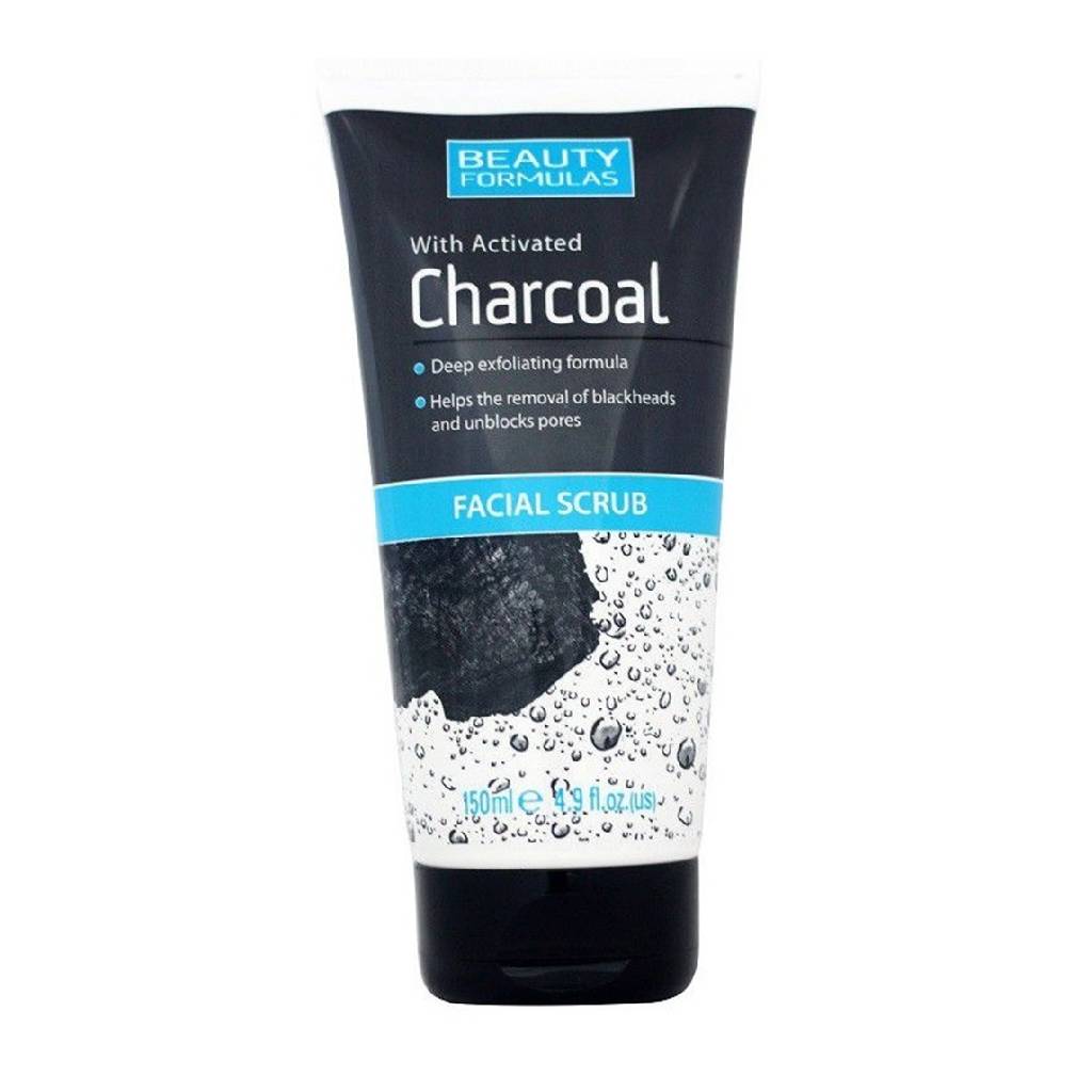 Beauty Formulas Charcoal Facial Scrub 150 ML