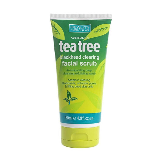 Beauty Formulas Tea Tree Facial Scrub 150 ML