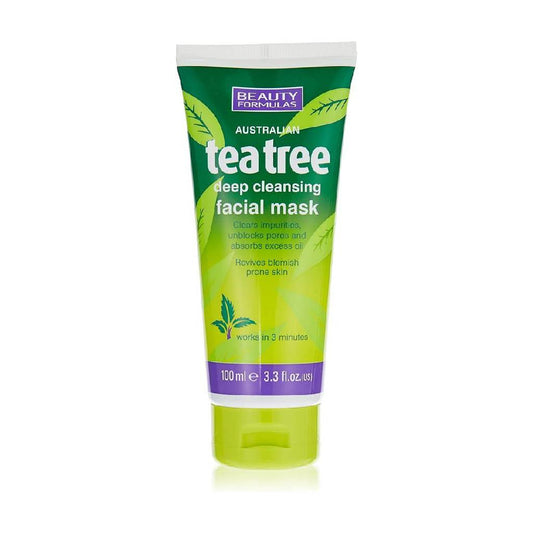 Beauty Formulas Tea Tree Facial Mask 100 ML