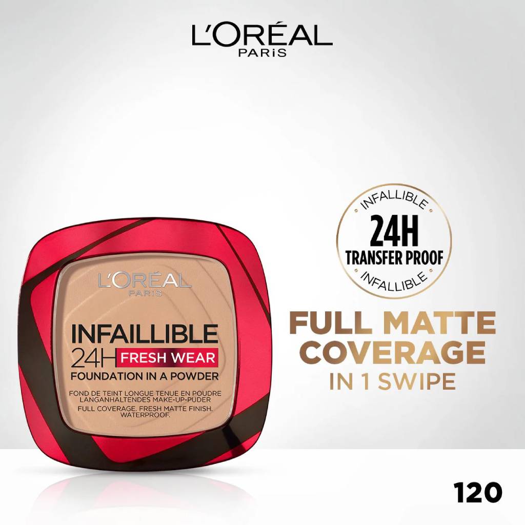 Loreal Up to 24H Fresh Wear Foundation in a Powder