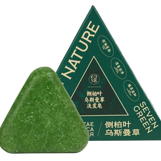 Seven Green Triangle Soap