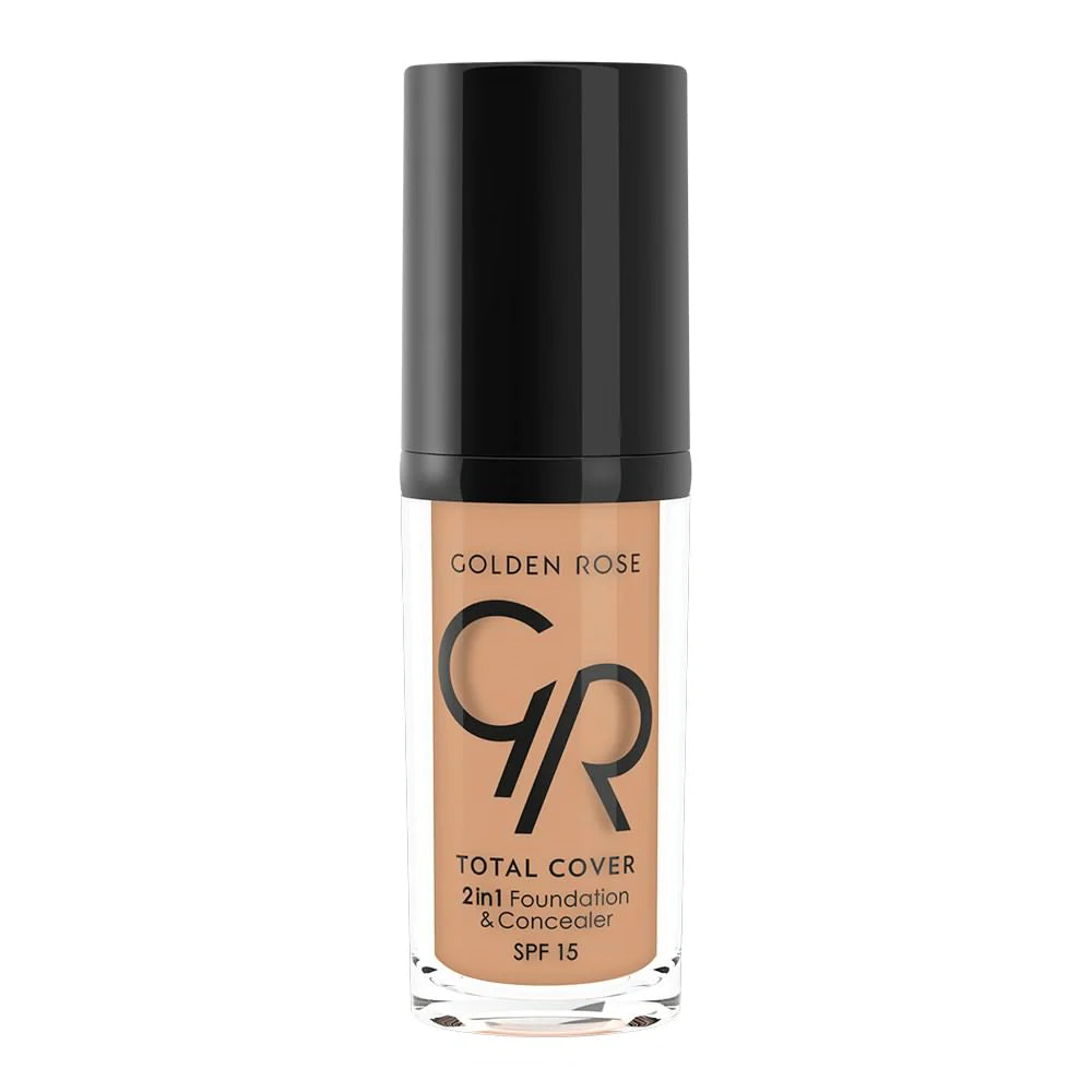 Golden Rose Total Cover 2in1 Foundation & Concealer